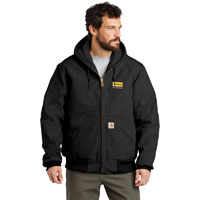 Carhartt ® Quilted-Flannel-Lined Duck Active Jac