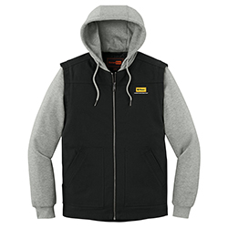 Cornerstone® Duck Fleece Full-Zip Hooded Jacket